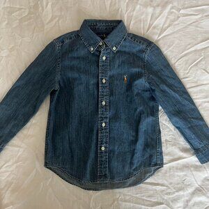 Boys POLO Denim Shirt Size 5